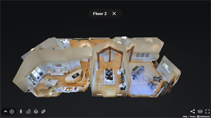 Emebedded 3D Tour with Rela Single Property Website